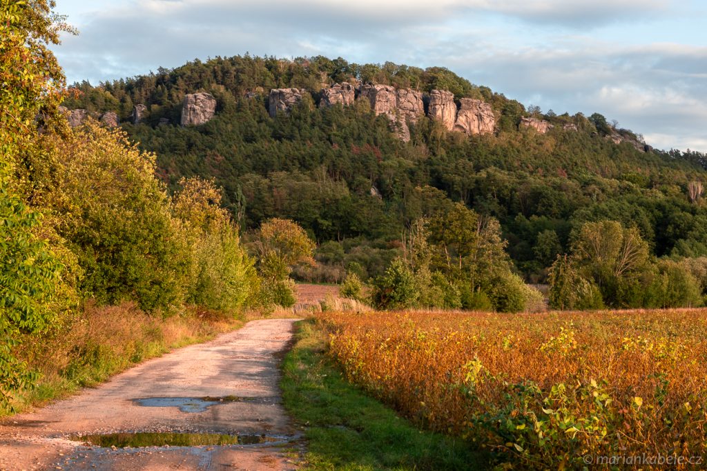 Cestou nad Drábské světničky