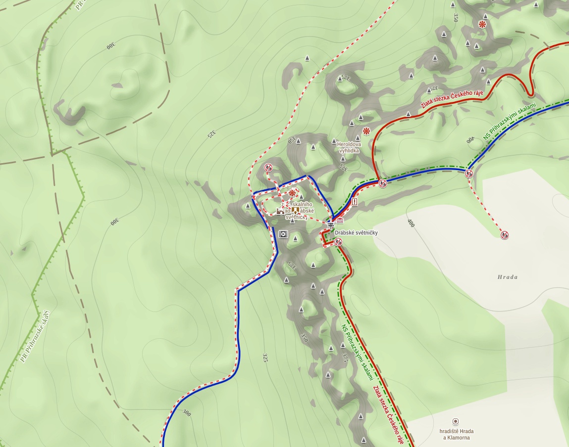 Drábské světničky i okolní trasy jsou do 30. 6. 2026 uzavřené